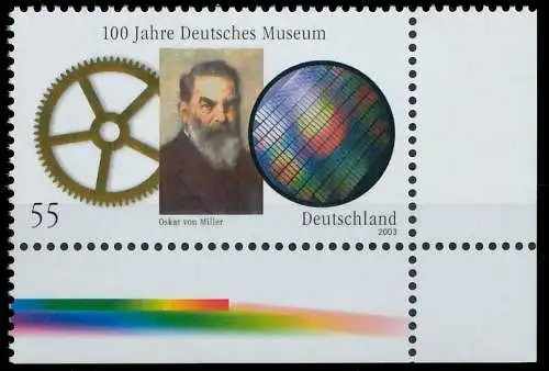 BRD BUND 2003 Nr 2332 postfrisch ECKE-URE 3C8CAE