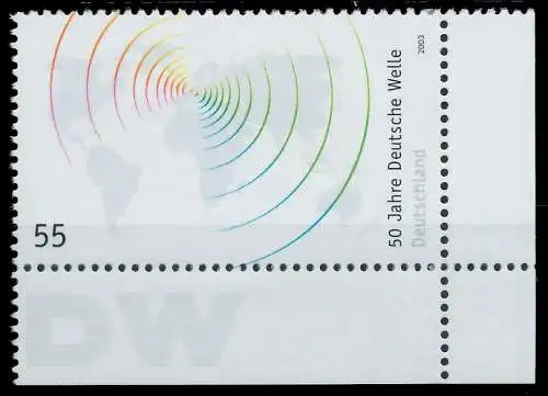 BRD BUND 2003 Nr 2334 postfrisch ECKE-URE 3C8CCE