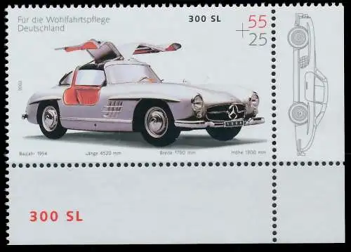 BRD BUND 2002 Nr 2291 postfrisch ECKE-URE 3C8E4E