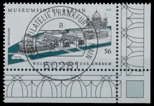 BRD BUND 2002 Nr 2274 zentrisch gestempelt ECKE-URE 3CCF8A