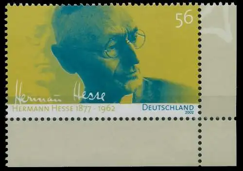 BRD BUND 2002 Nr 2270 postfrisch ECKE-URE 3CCF72