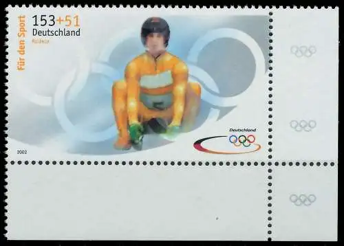 BRD BUND 2002 Nr 2240a postfrisch ECKE-URE 3CD0F6