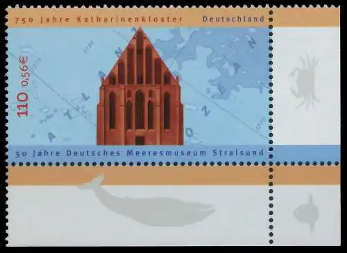 BRD BUND 2001 Nr 2195 postfrisch ECKE-URE 3CD4C2