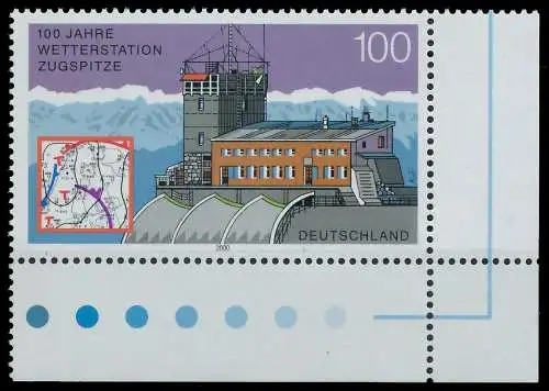 BRD BUND 2000 Nr 2127 postfrisch ECKE-URE 3D0916