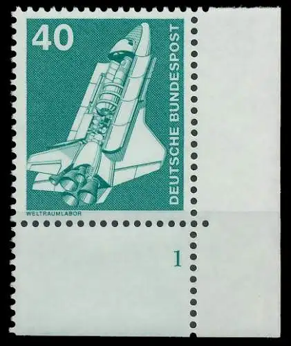 BRD BUND DS INDUSTRIE U. TECHNIK Nr 850 postfrisch FORM 3D097E