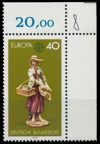 BRD BUND 1976 Nr 890 postfrisch ECKE-ORE 3D0BA6