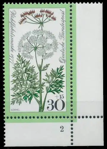 BRD BUND 1977 Nr 949 postfrisch FORMNUMMER 2 3D0D22