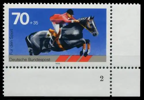 BRD BUND 1978 Nr 968 postfrisch FORMNUMMER 2 3D0D52