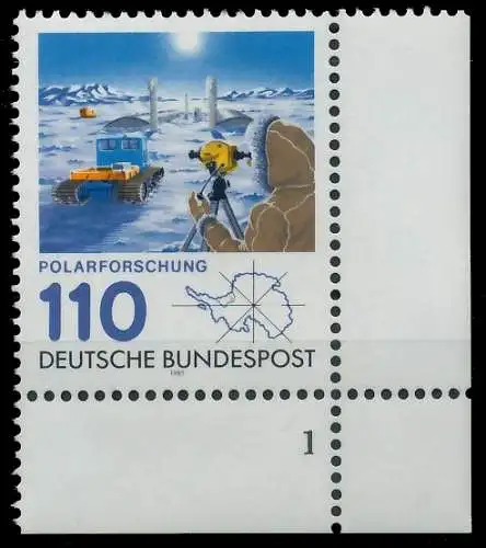 BRD BUND 1981 Nr 1100 postfrisch FORMNUMMER 1 3D6832