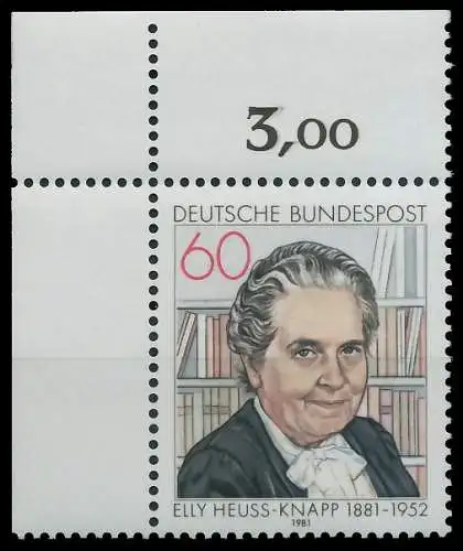 BRD BUND 1981 Nr 1082 postfrisch ECKE-OLI 3D6CCA