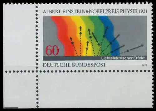 BRD BUND 1979 Nr 1019 postfrisch ECKE-ULI 3D6CDE