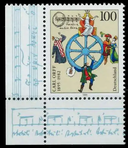 BRD BUND 1995 Nr 1806 postfrisch ECKE-ULI SF339F2