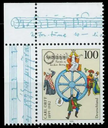 BRD BUND 1995 Nr 1806 postfrisch ECKE-OLI SF339E6