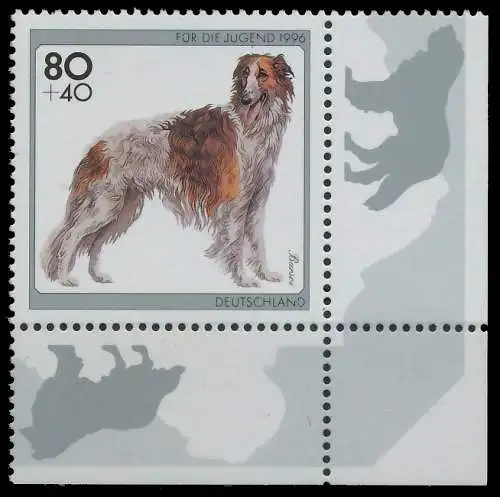 BRD BUND 1996 Nr 1836 postfrisch ECKE-URE 3D9D56