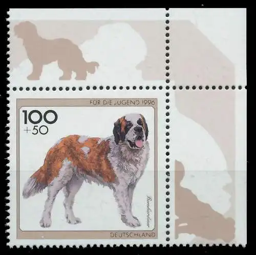 BRD BUND 1996 Nr 1838 postfrisch ECKE-ORE SF37A3E