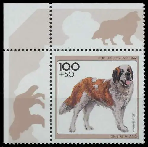 BRD BUND 1996 Nr 1838 postfrisch ECKE-OLI SF33AB2