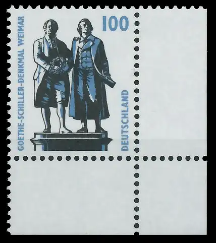 BRD BUND DS SEHENSWÜRDIGKEITEN Nr 1934A postfrisch ECKE 3D9DFE