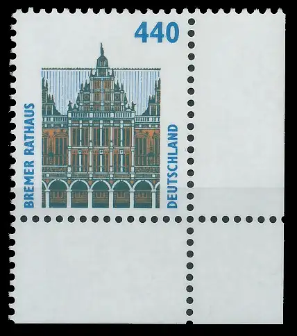 BRD BUND DS SEHENSWÜRDIGKEITEN Nr 1937 postfrisch ECKE- 3D9E16