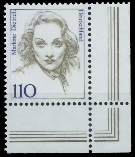 BRD BUND DS FRAUEN Nr 1939 postfrisch ECKE-URE 3D9E26