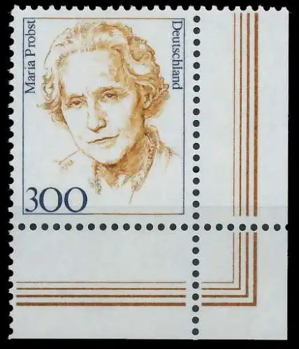 BRD BUND DS FRAUEN Nr 1956 postfrisch ECKE-URE 3D9E46