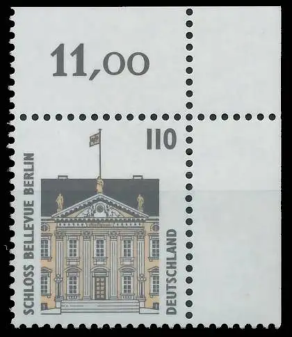 BRD BUND DS SEHENSWÜRDIGKEITEN Nr 1935A postfrisch ECKE 3DA032
