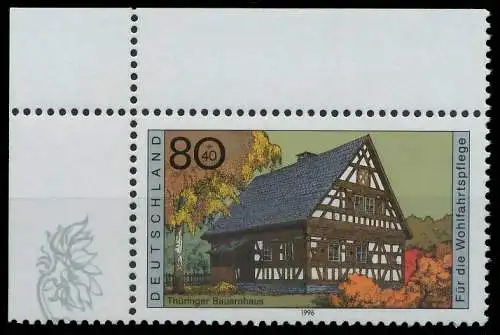 BRD BUND 1996 Nr 1884 postfrisch ECKE-OLI SF37DC2