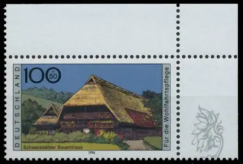 BRD BUND 1996 Nr 1885 postfrisch ECKE-ORE SF37DEA
