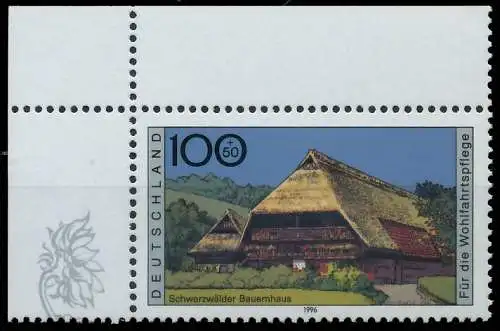 BRD BUND 1996 Nr 1885 postfrisch ECKE-OLI SF37DDE