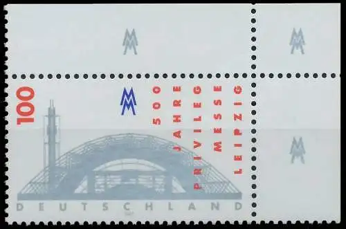 BRD BUND 1997 Nr 1905 postfrisch ECKE-ORE 3DA1C6