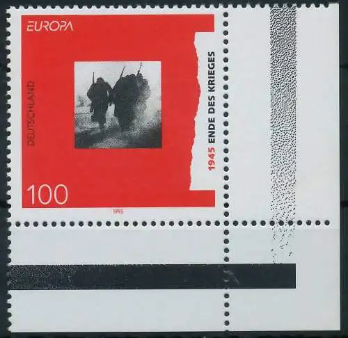 BRD BUND 1995 Nr 1790 postfrisch ECKE-URE 3DA20E