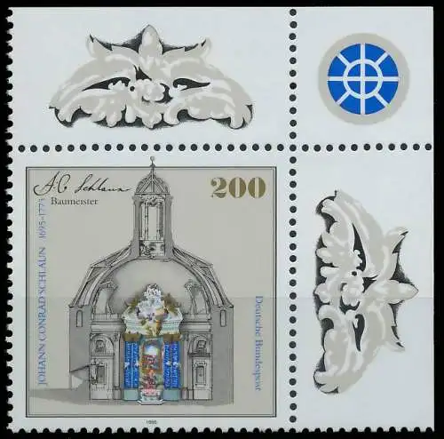 BRD BUND 1995 Nr 1787 postfrisch ECKE-ORE 3DA3A6