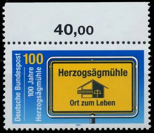 BRD BUND 1994 Nr 1740 postfrisch ORA 3DFC32
