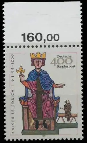 BRD BUND 1994 Nr 1738 postfrisch ORA 3DFCEA