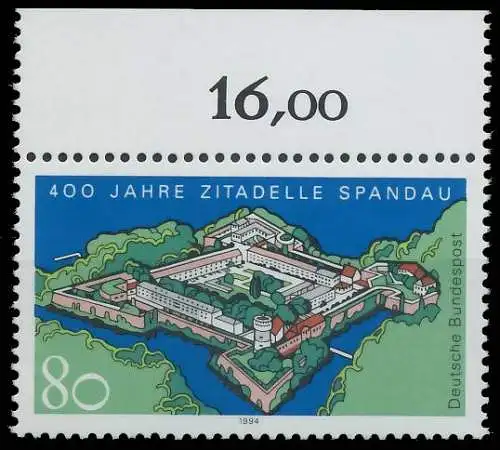 BRD BUND 1994 Nr 1739 postfrisch ORA 3DFD02