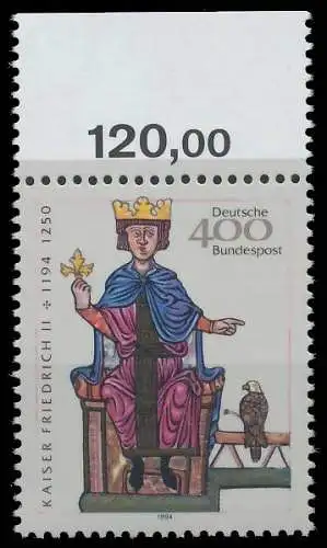 BRD BUND 1994 Nr 1738 postfrisch ORA 3DFCDE