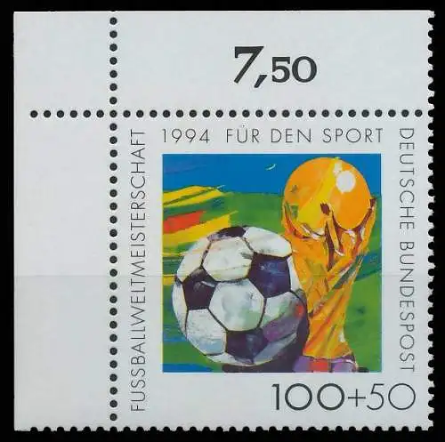 BRD BUND 1994 Nr 1718 postfrisch ECKE-OLI 3DFD2A