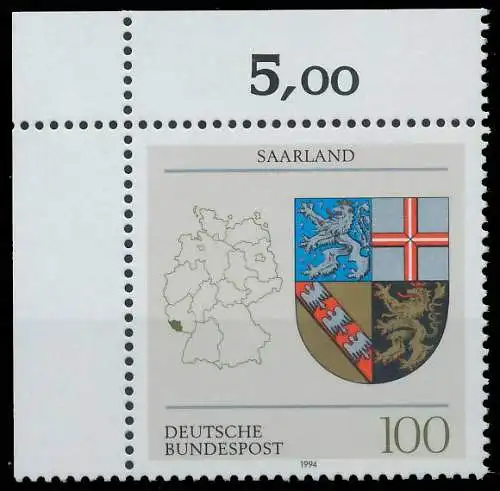 BRD BUND 1994 Nr 1712 postfrisch ECKE-OLI 3DFE8A