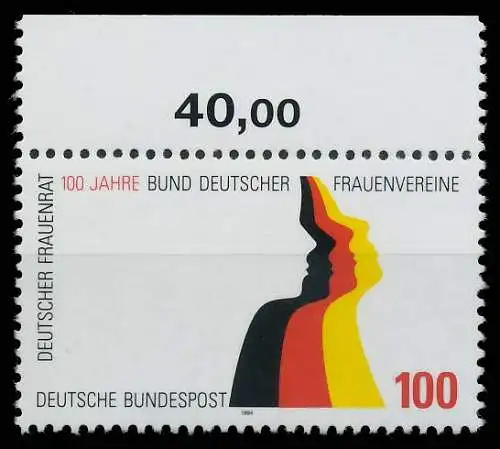 BRD BUND 1994 Nr 1723 postfrisch ORA 3DFED6