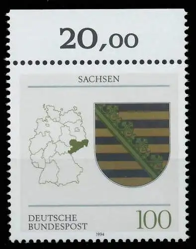 BRD BUND 1994 Nr 1713 postfrisch ORA 3DFF32