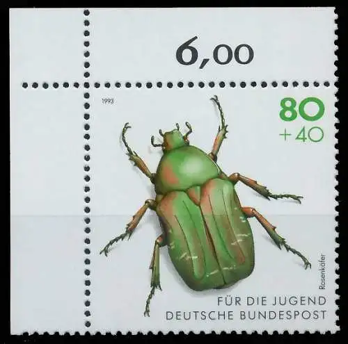 BRD BUND 1993 Nr 1667 postfrisch ECKE-OLI 3DFFAA