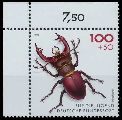 BRD BUND 1993 Nr 1668 postfrisch ECKE-OLI 3DFFCE