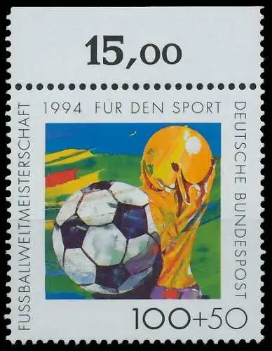 BRD BUND 1994 Nr 1718 postfrisch ORA 3E004E