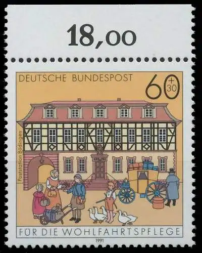 BRD BUND 1991 Nr 1564 postfrisch ORA 3E01B6