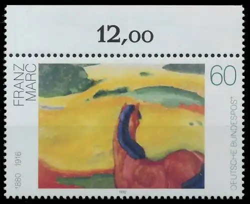 BRD BUND 1992 Nr 1617 postfrisch ORA 3E028E