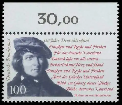 BRD BUND 1991 Nr 1555 postfrisch ORA 3E02FA