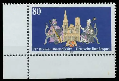 BRD BUND 1987 Nr 1329 postfrisch ECKE-ULI 3E036A