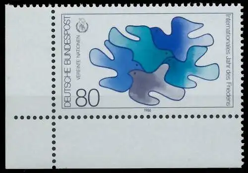 BRD BUND 1986 Nr 1286 postfrisch ECKE-ULI 3E3D6E