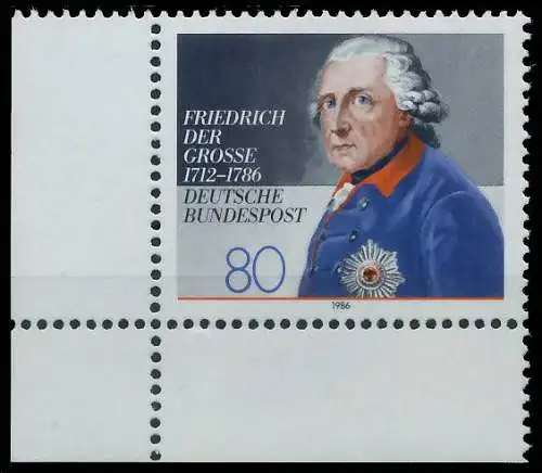 BRD BUND 1986 Nr 1292 postfrisch ECKE-ULI 3E3DCE