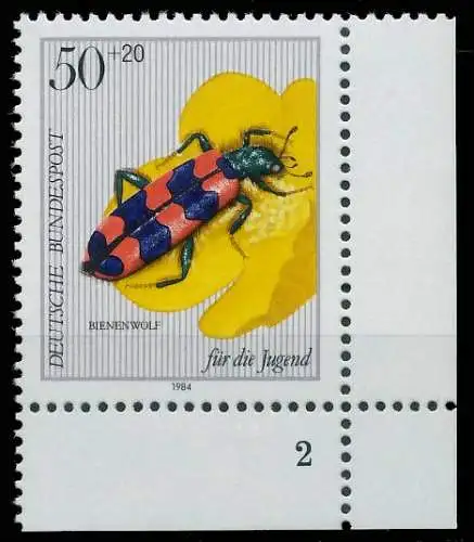 BRD BUND 1984 Nr 1202 postfrisch FORMNUMMER 2 3E40EE