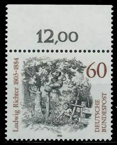BRD BUND 1984 Nr 1213 postfrisch ECKE-ULI 3E427A